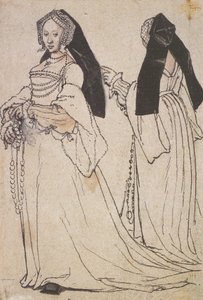 Dama con Capucha Inglesa de Hans Holbein der Jüngere